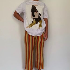 Urban Outfitters Stripped Flowy Pants💛